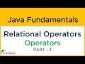 Java Relational Operators example. Java Tutorial for Beginners #3.3
