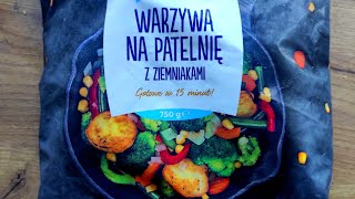 Warzywa na patelnię z ziemniakami i.. #biedronka