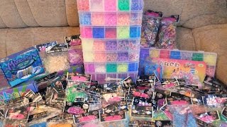 ОБЗОР РЕЗИНОК! Распаковываем огромную посылку резинок RAINBOW LOOM