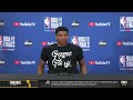 giannis antetokounmpo left the postgame press conference before it even starts 2021 nba finals