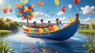 Balloon Boat Rice | Magical Adventure | Learning Is Fun | Educational Videos | #nurseryrhymes