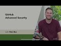 LinkedIn Learning GitHub Advanced Security Course