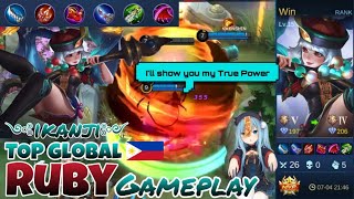 UNKILLABLE , RUBY Lady Zombie  | NEW META Funnel Ruby | Top Global Ruby | Mobile Legend