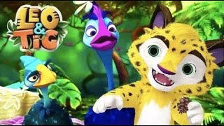 Leo and Tig 🦁 The Funny Cassowary - Episode 33 🐯 Funny Family Good Animated Cartoon for Kids