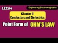 Point Form Ohm's Law