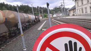 Zug Rosenbach #1734 l Zwei Vectrons mit Kesselwagen Richtung Jesenice l FabiCrafter2509 [FullHD]