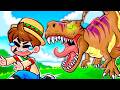 Minecraft PERO hay DINOSAURIOS... 😲🦖☠️ SILVIOGAMER MINECRAFT PERO