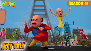 Kung Fu Fever in Town | Motu Patlu | Full Episode - Season 15 | Wow Kidz