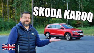 Skoda Karoq 2022 - Better Than Tiguan? (ENG) - Test Drive and Review