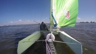 F18 Goodall design C2 Test sail