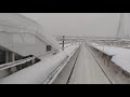 【青森駅の現駅舎を見納め】青森駅⑦4～1番線への階段 2021.01.04