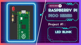 LED Blink with Raspberry Pi Pico | MicroPython on Wokwi Simulator (No Hardware Needed!)