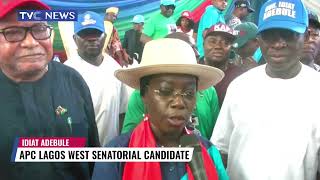 VIDEO: Former Lagos Deputy Governoor Canvasses Votes For APC