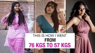 Weight loss transformation | How I lost 20 kgs | Fat to Fit | Fitness Motivation | Fit Tak
