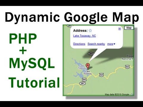 Tutoriel de localisation dynamique de Google Maps pour les sites Web pilotés par PHP MySQL