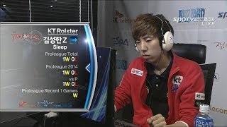 [프로리그2014] 장현우(프라임) vs 김성한(KT) 3세트 세종과학기지 -EsportsTV, 프로리그2014