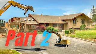 Demolishing a MANSION: Everything Goes This Time!!