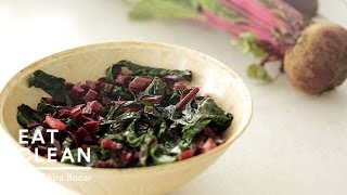 Sauteed Beet Greens with Coconut Oil and Ginger - Eat Clean with Shira Bocar