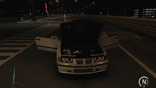 BMW E36 M50 Turbo 1000HP from hell at SHUTOKO