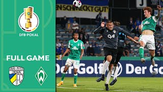 Carl Zeiss Jena vs. Werder Bremen 0-2 | Full Game | DFB-Pokal 2020/21 | 1st Round