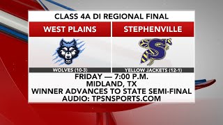 VIDEO: West Plains vs. Stephenville Regional Final