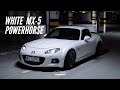 White powerhorse MX5 NC | 4K