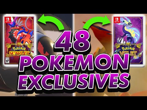 WHICH game SHOULD you buy? All 48 Version Exclusive Pokemon in Scarlet & Violet