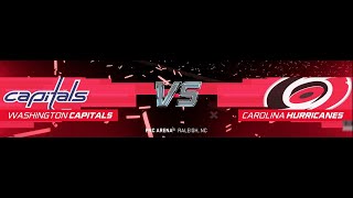 NHL 23 Gameplay - Washington Capitals vs Carolina Hurricanes [4K, 60FPS]