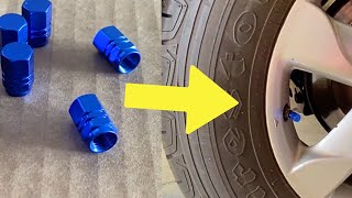 Tire Stem Valve Caps REVIEW (Amazon Find)