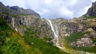 waterfall svaneti . geotraveltours