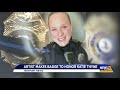 Steel designer creates large-scale badge replica in Officer Katie Thyne's memory