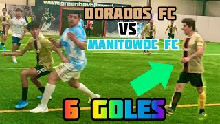 Manitowoc FC vs Dorados FC Men’s Indoor Sunday League Soccer 12-18-22