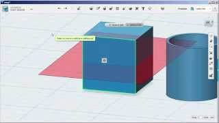 123D Design: Split Solid and Split Face