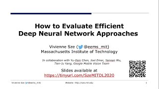 How to Evaluate Efficient Deep Neural Network Approaches