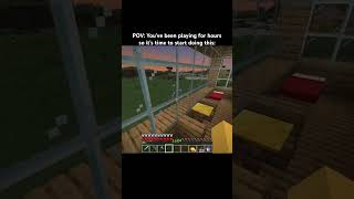 POV: it’s 3am #minecraft #minecraftshorts #minecraftmemes #shorts #funny #memes #gaming #meme #fyp