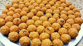 உங்க வீட்டு விஷேசத்துக்கு நீங்களே இனி லட்டு செய்யலாம் | Ladoo Recipe in Tamil | Sweet Recipe