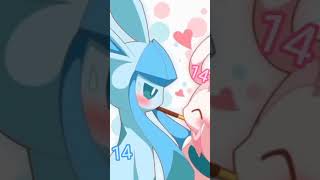 Sylveon x Glaceon Moral of the Story #pokemon  #eeveelution