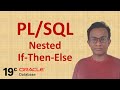 How to write PL SQL Nested If Then Else Statement in Oracle 19c Database Server | PL/SQL Tutorial 10
