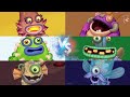 Monsters Duets of All Island #3 - Similar Monster Sounds | My Singing Monsters