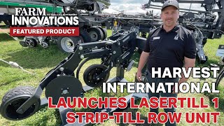 Harvest International Launches LaserTill 1 Strip-Till Row Unit