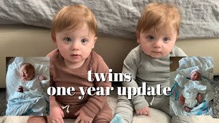 update: twins ONE YEAR update