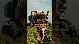 Harvesting working on tomatoes farm part153 #shortvideos #farming #viralvideos #harvest