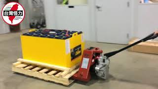 [GPT15-2] Semi-Electric Pallet Truck 半電動手壓式油壓拖板車