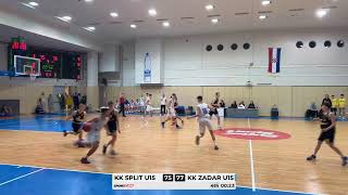 KK Split u15 vs KK Zadar u15 - Jedinstvena Liga 2025