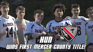 Hun 13 Hopewell Valley 10 Daniel Cano 5 goals! | MCT Final | Boys Lacrosse Highlights