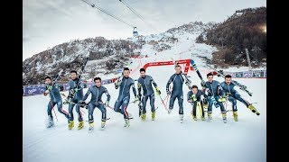 Un jour, une photo - l'équipe de France de ski