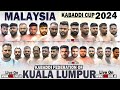 🔴 (Live) Kuala Lumpur (Malaysia) Kabaddi Cup 14-07-2024 /www.123Live.in