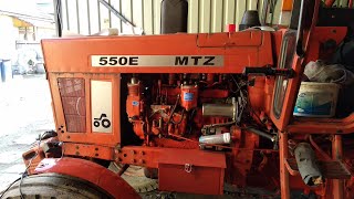 Mtz 550E téli karbantartások