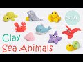 Tổng hợp nặn ĐỘNG VẬT BIỂN - Ở nhà mùa dịch | Clay Sea Animals