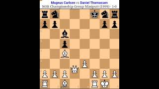 Magnus Carlsen vs Daniel Thomassen, Magnus chess game, Magnus best chess magnus ending game